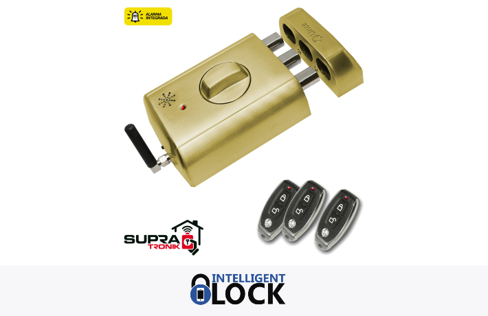 LINCE SUPRATRONIK 4940TK: cerrojo invisible con alarma