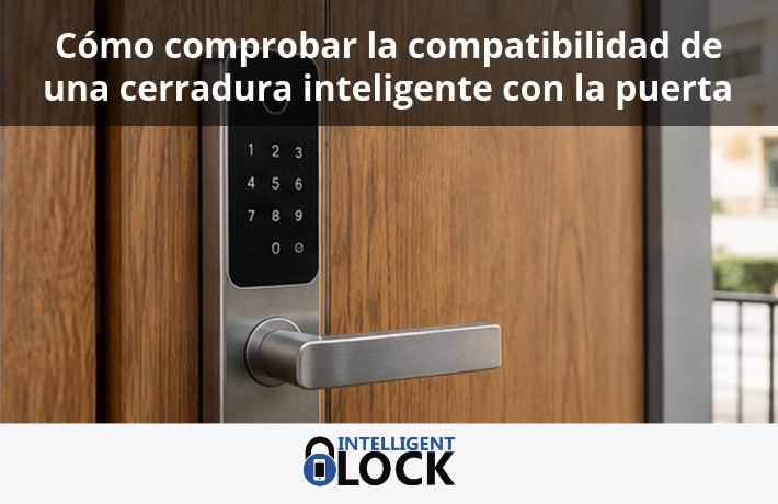 Cómo comprobar la compatibilidad de una cerradura inteligente con la puerta