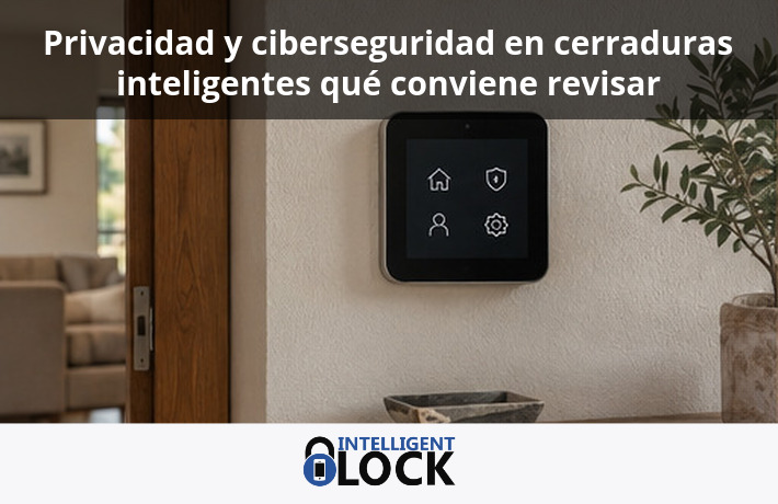 Privacidad y ciberseguridad en cerraduras inteligentes qué conviene revisar